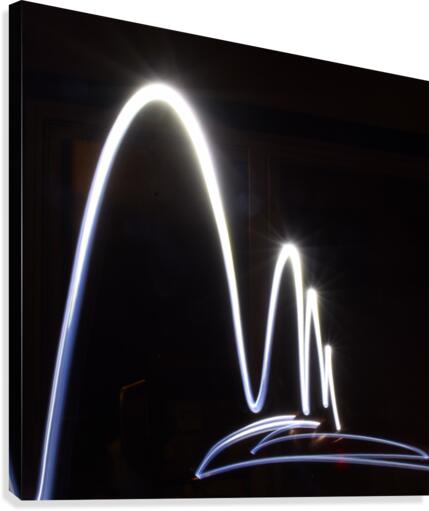 Light Trail  Canvas Print