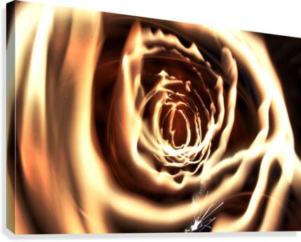 Fire tunnel Canvas Print