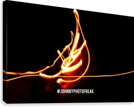 Fire leaf Canvas Print