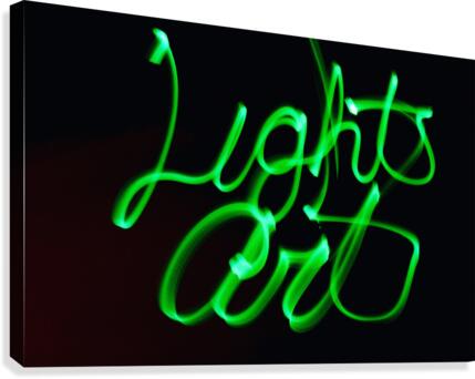 LiGHtS ARt  Canvas Print