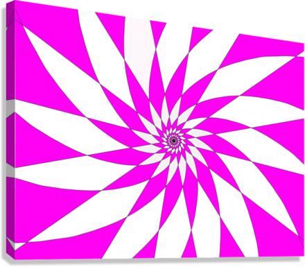 Geometric Abstrait  Canvas Print
