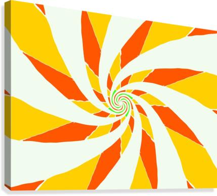 Abstractement colore  Canvas Print