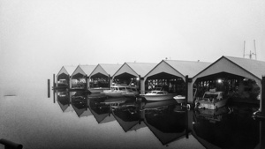 Boats in Port Alberni Vancouver Island