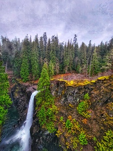 Elk Falls Vancouver Island