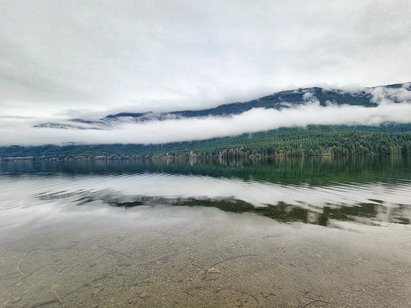 Cameron Lake Clouds Print