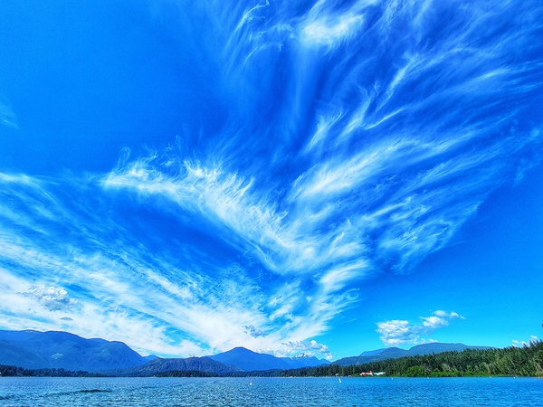 Sproat Lake Clouds Print