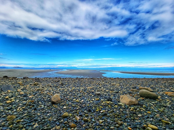 Beach walk out Print
