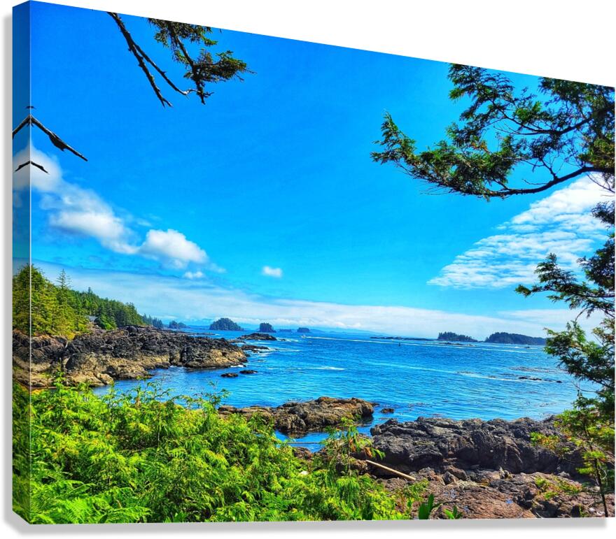 Barkley Sound Ocean Canvas Print