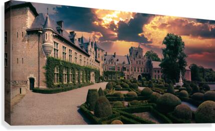Kasteel van Gaasbeek Canvas Print