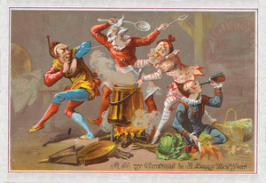 vintage christmas card 