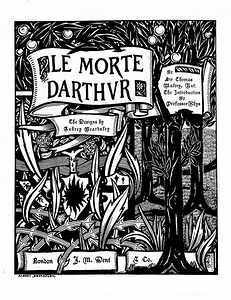 Le Morte D Arthur title page