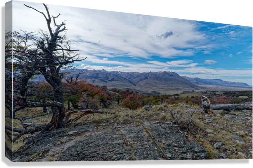 El Chalten vista  Canvas Print