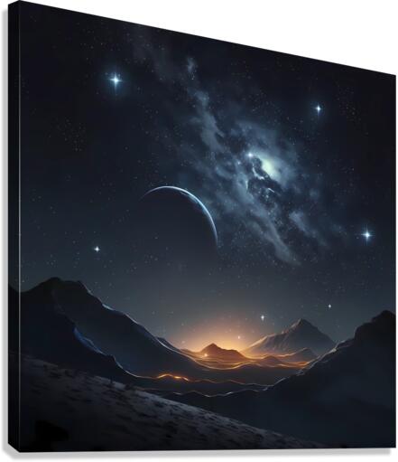Night Sky Canvas Print
