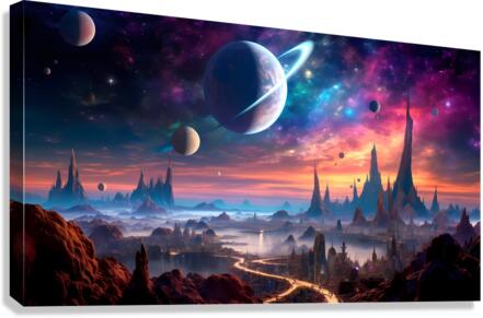 The Colony Canvas Print