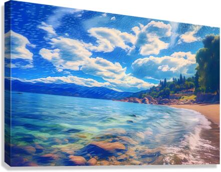 Blue Canvas Print