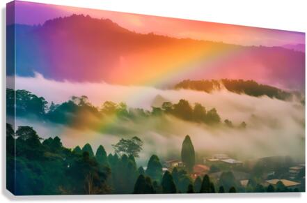 After the Rain Canvas Print