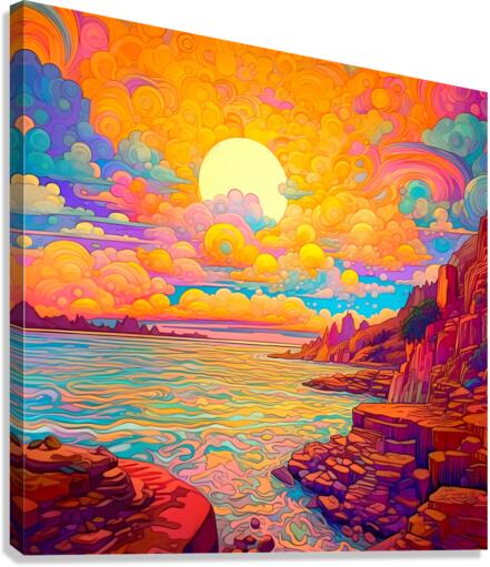Seaside Canvas Print