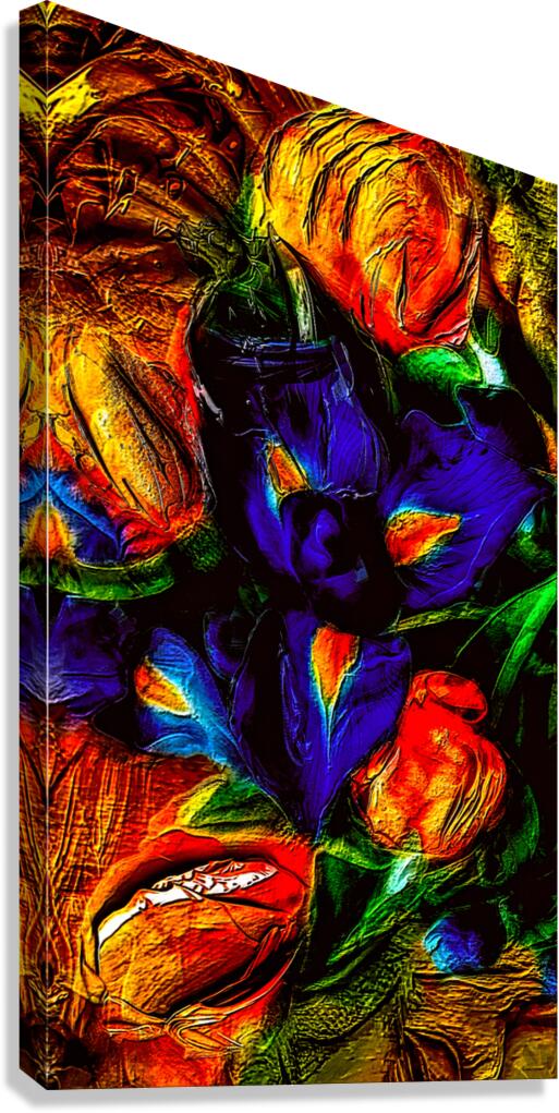 Lights of the Floral World Canvas Print