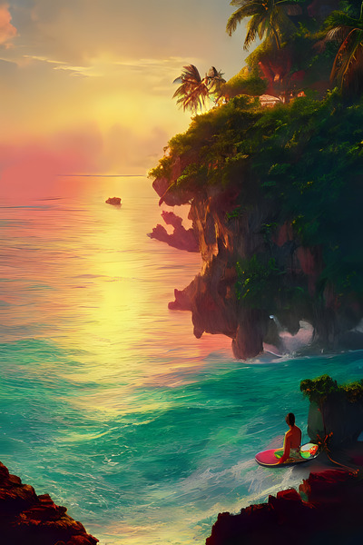 Tropical Magic 5 Print
