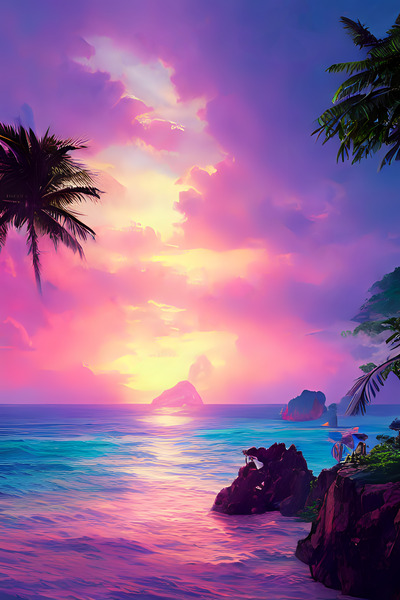 Tropical Magic 7 Print