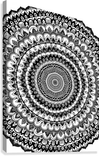 Mandala Art Canvas Print