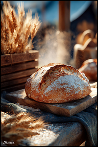 Bread FA 25 2x3 590 by Ksavera ART