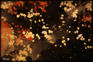Japanese floral art FA 25 2x3  489