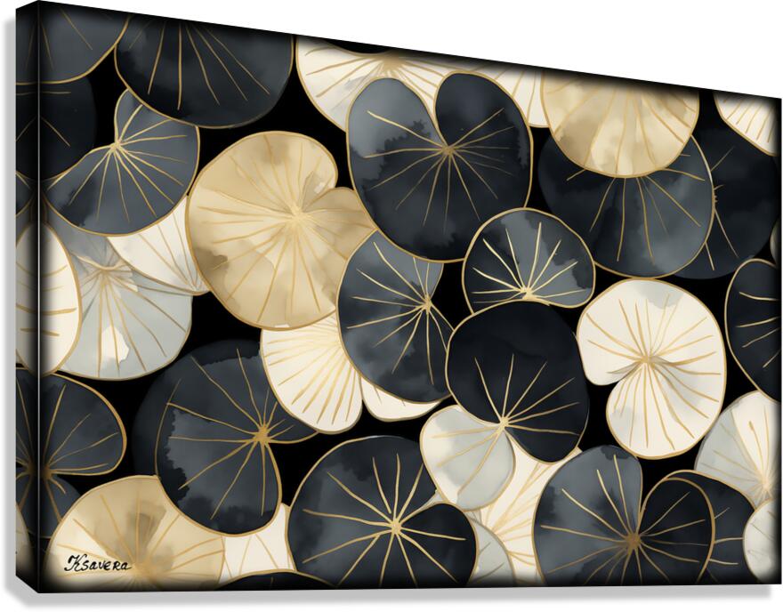 Japanese abstract art FA 25 2x3  464 Canvas Print