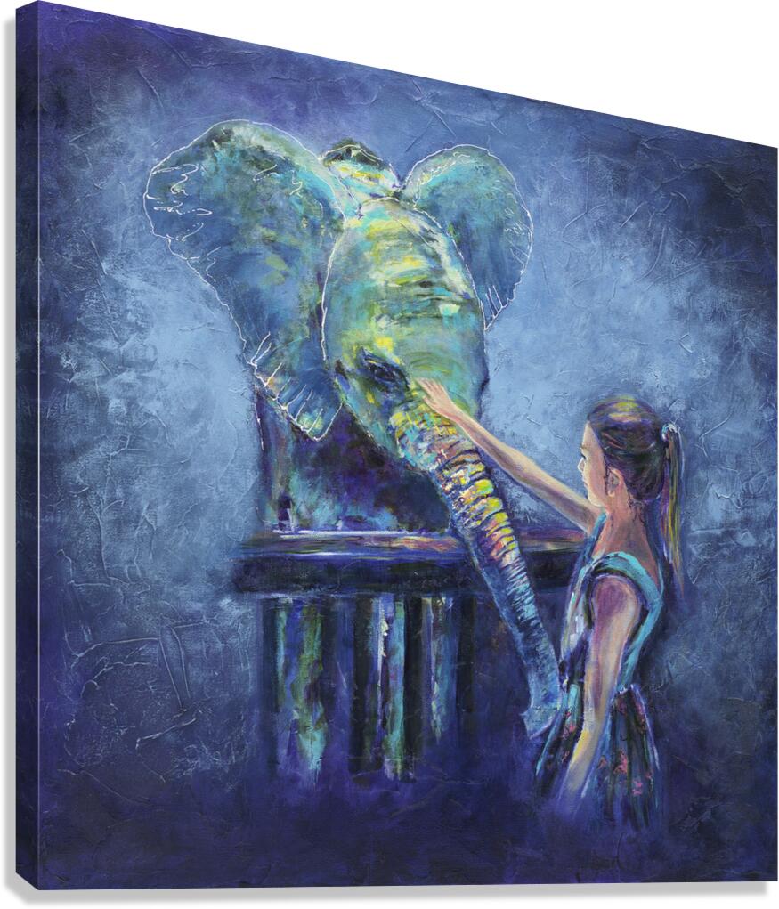 Elephant Canvas Print