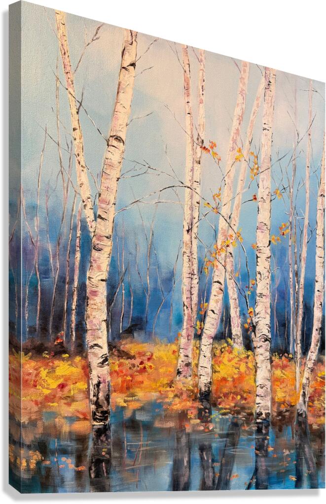 The Birches Canvas Print