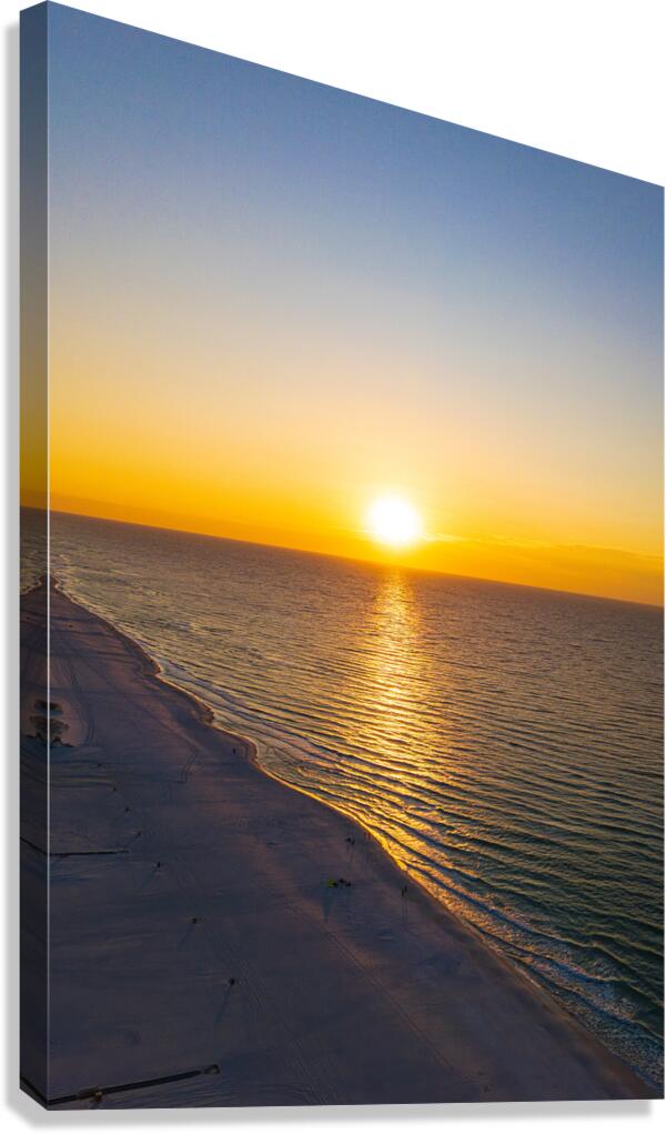 Pensacola Beach Sunrise Canvas Print