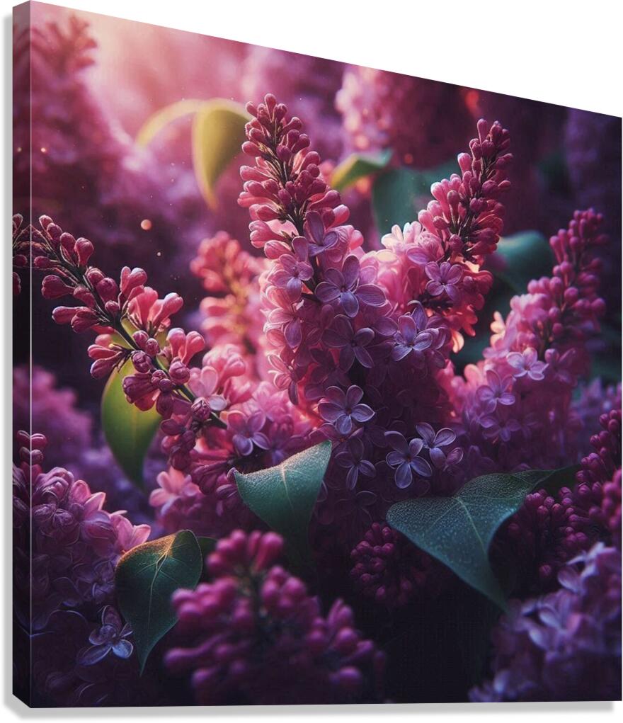 Lilacs 4 Canvas Print