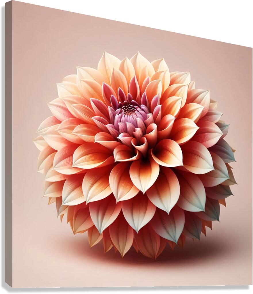 Dahlia 3 Canvas Print