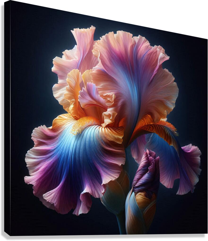 Iris 15 Canvas Print