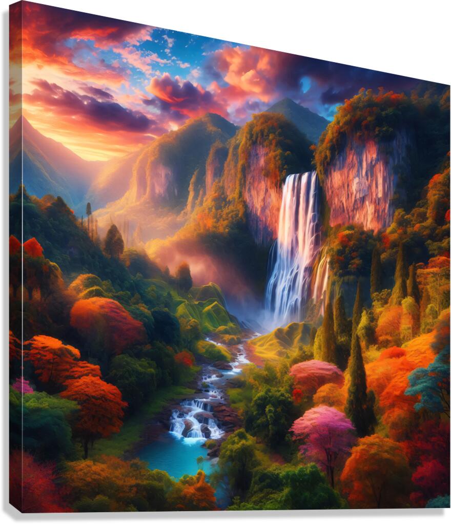 Waterfall Canvas Print