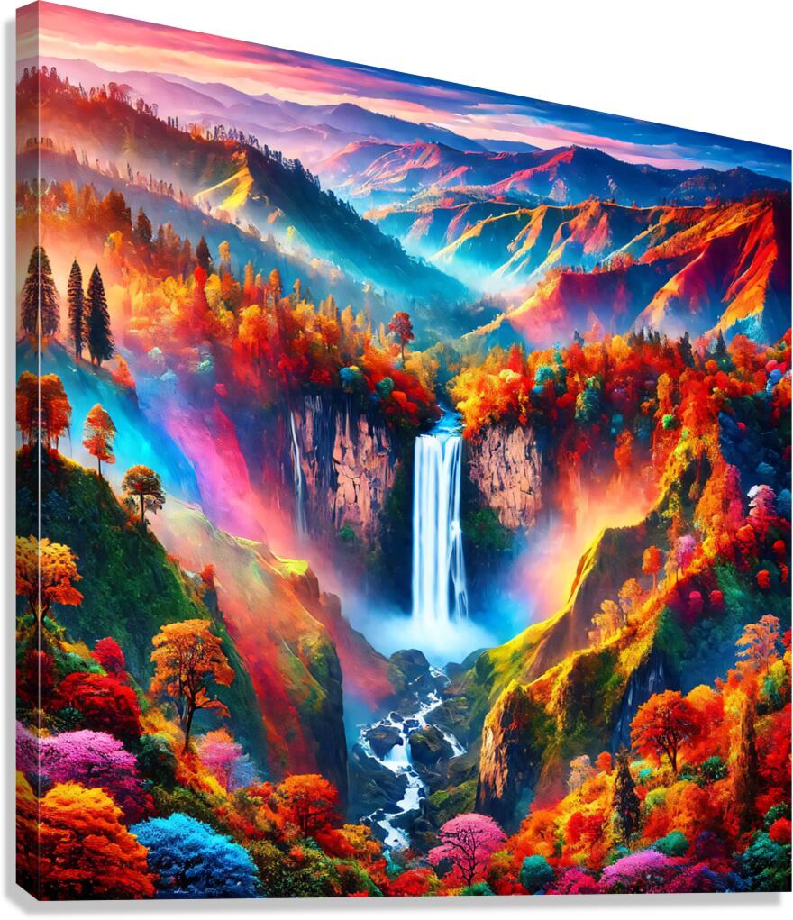 Waterfall 27 Canvas Print