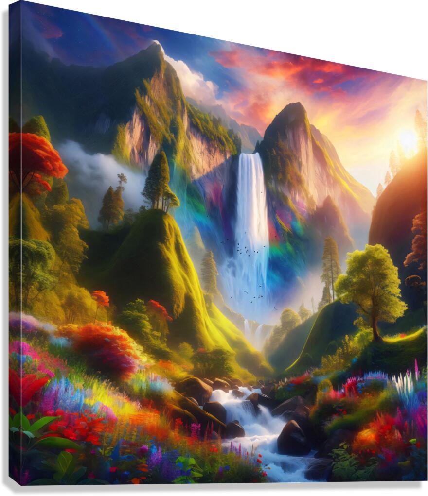 Waterfall 26 Canvas Print