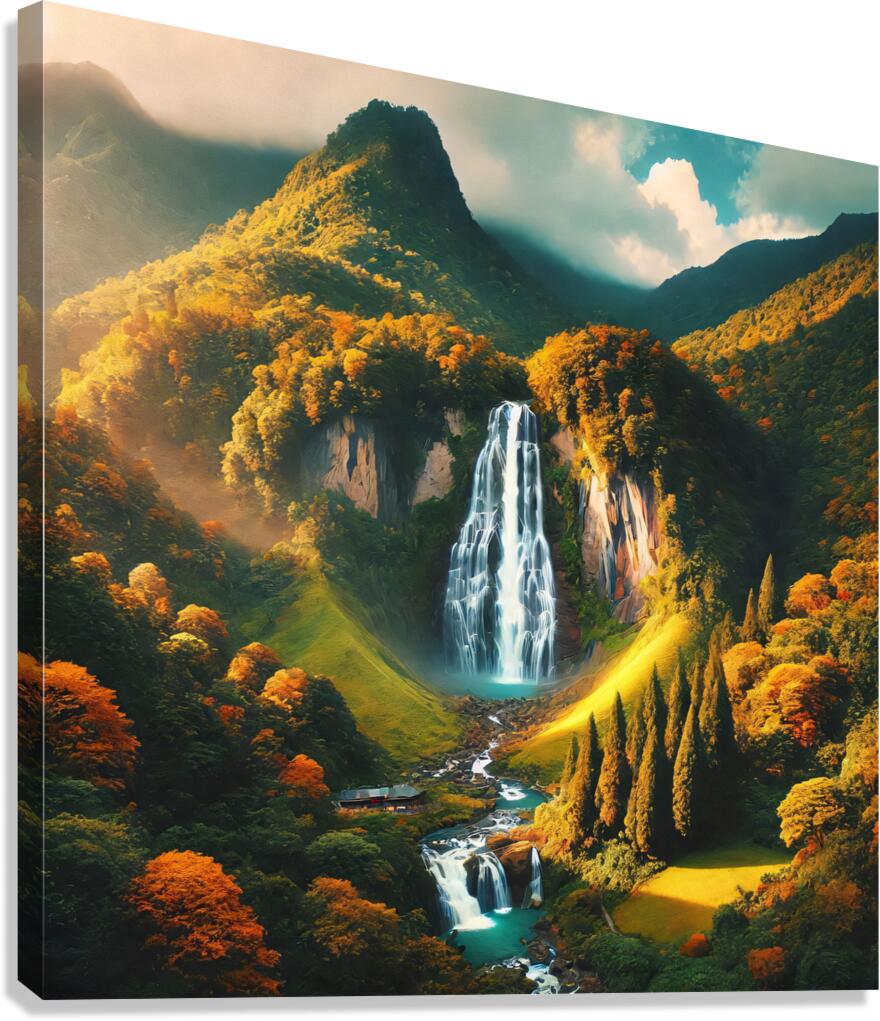 Waterfall 18 Canvas Print