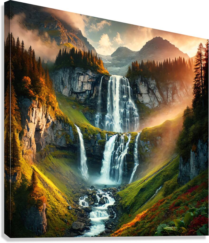 Waterfall 13 Canvas Print