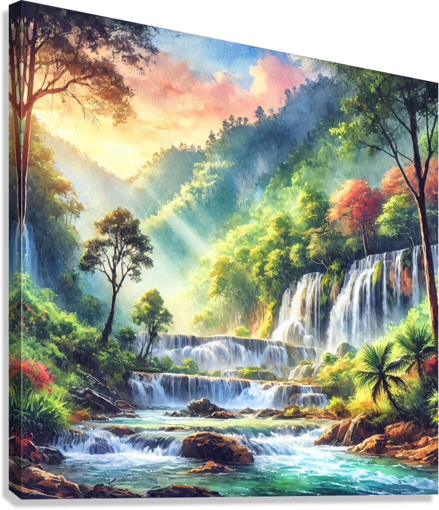 Waterfall 9 Canvas Print