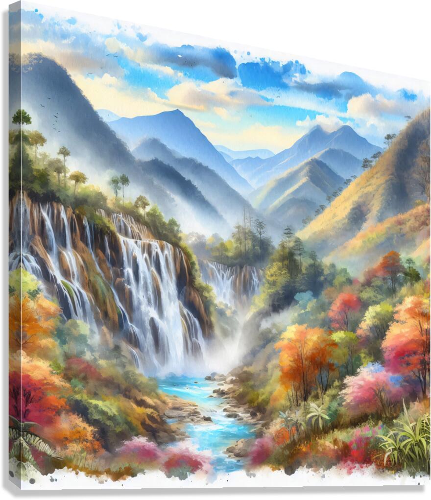 Waterfall 5 Canvas Print