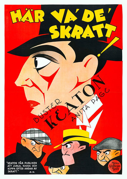 Here Comes the Laughs  Buster Keaton Print