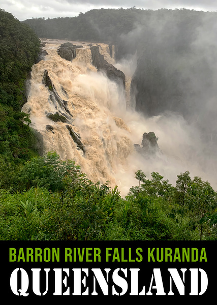 Barron Falls Queensland Australia  Print