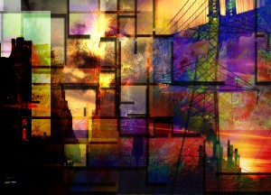 City Industrial Abstract