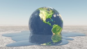 Global Warming. Planet Earth