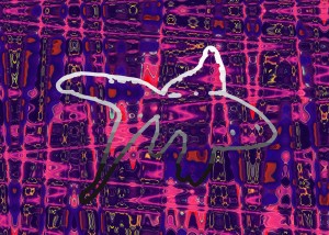 Abstract Fish Print