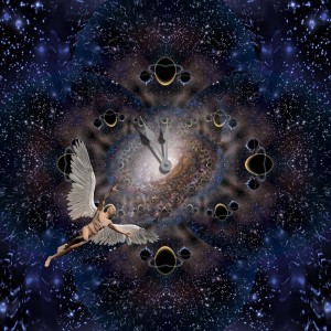 Angel in Space Print