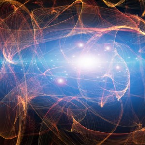 Beautiful Flowing Abstract Light Imprimer