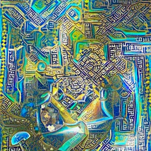 Ethnic Pattern Print