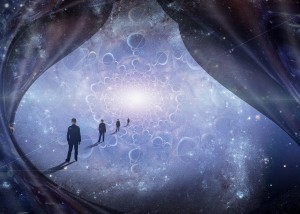Man in Universe Print
